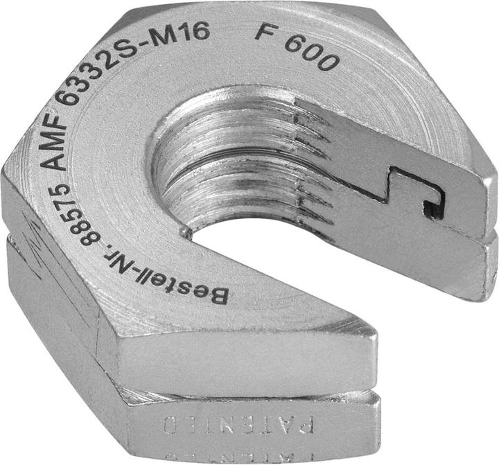 Actual product image Amf Quick-action nut without shoulder (M20)