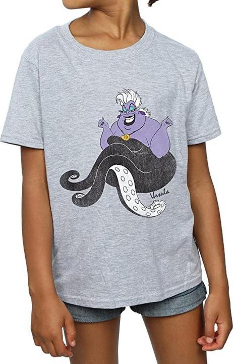 Immagine prodotto The Little Mermaid Maglietta Ursula Classica Ragazza (140, 146)