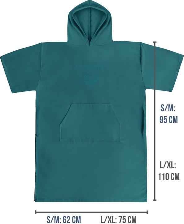 Actual product image Normani Mikrofaser Badeponcho Siargao - 8911 (S/M)