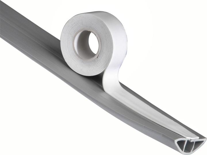 Produktbild Hama Flexibler Kabelkanal, selbstklebend, halbrund, 180 x 6 x 1 cm, PVC, Grau (Kabelkanal, 180 cm)