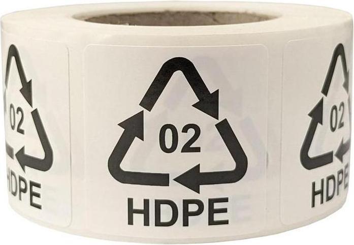 Produktbild Transpak Etiketten f.Italien Masse 35x35mm Haftfolie weiss selbstklebend Aufdruck 02 HDPE