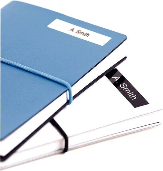 Image du produit Dymo S0720610 Bande standard (1.20 cm, Blanc, Noir)