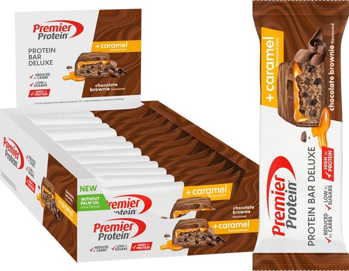 Image du produit Premier Protein Protein Bar Deluxe (Chocolat, Brownie, 12 pcs, 600 g)