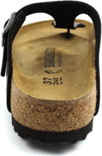 Actual product image Birkenstock Gizeh BF Metallic Black (39)