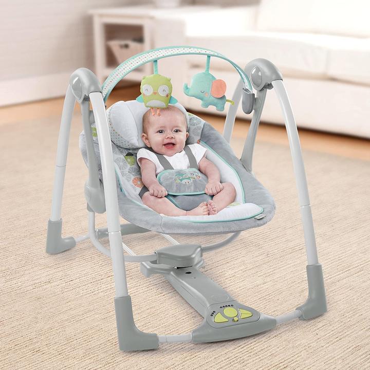 Actual product image Ingenuity Baby bouncer Hugs & Hoots, up to 9Kg