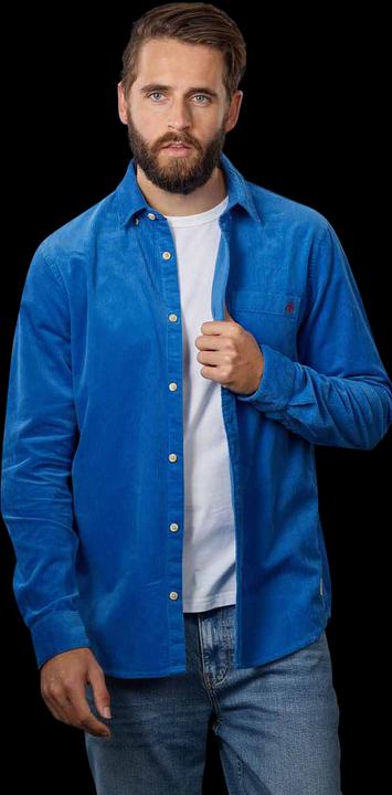 Produktbild Scotch & Soda Essential Corduroy Shirt Blue (XXL)
