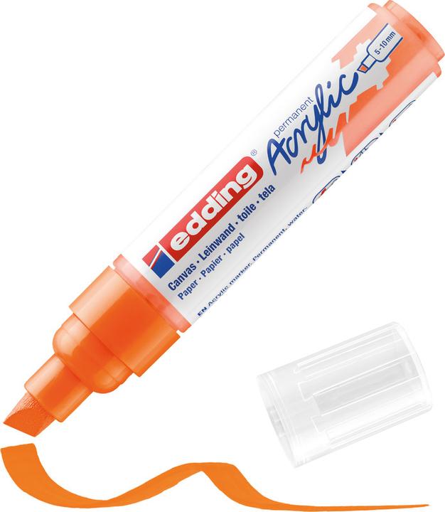 Image du produit Edding Marqueur acrylique 5000 (Multicolore, 10 mm, 5 x)
