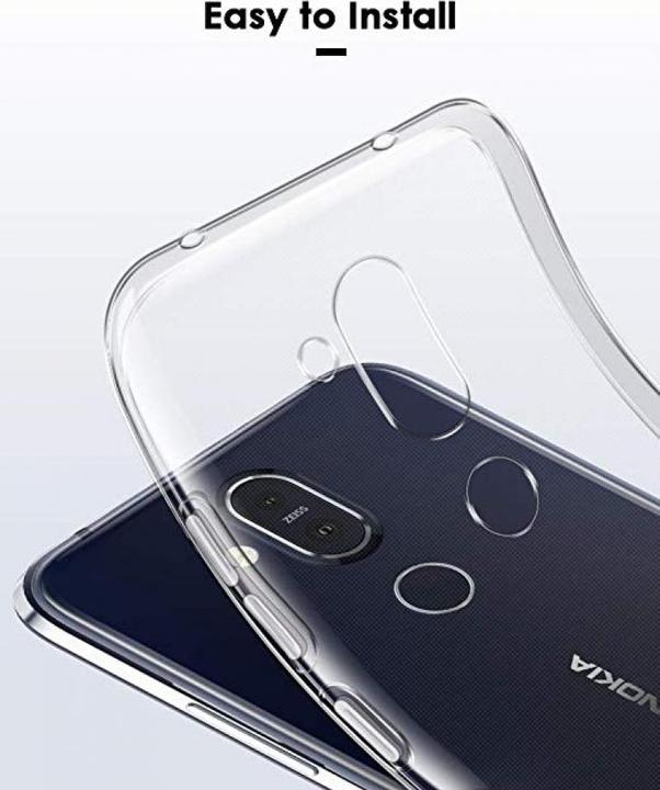 Produktbild Screenguard Nokia 8.1 Flexible TPU Clear Case (Nokia 8.1)