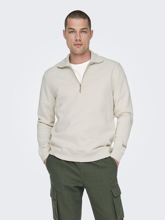 Actual product image Only & Sons Regular fit High neck sweatshirt Sweatshirt (XXL)