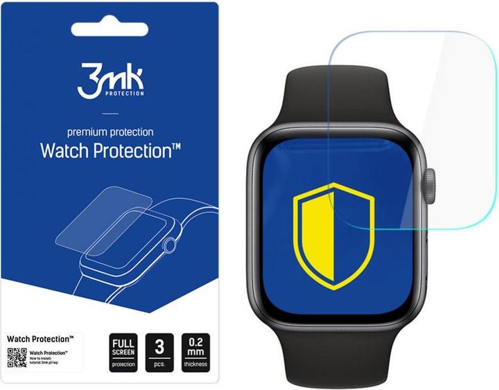 Actual product image 3MK protective film Watch Protection ARC for Apple Watch 4 40mm