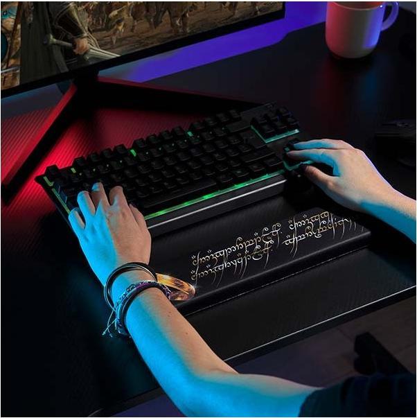 Actual product image Subsonic Lord of the Rings keyboard wrist rest