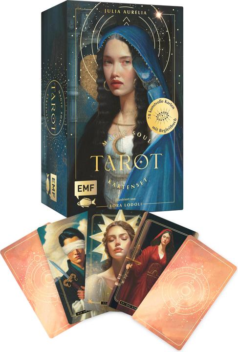 Produktbild Tarot-Kartenset Magic Soul (Deutsch, Julia Aurelia, Lora Lodoli, 2023)