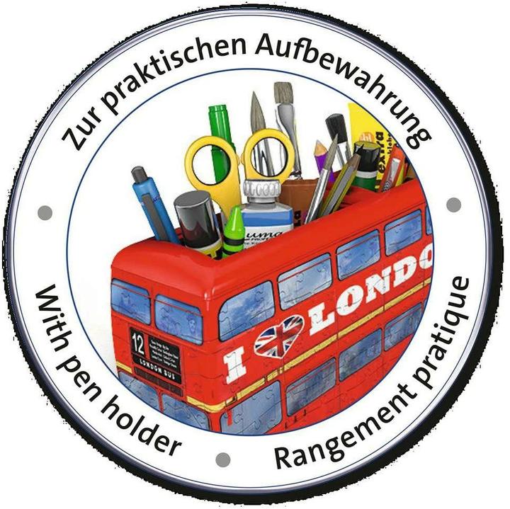 Produktbild Ravensburger 3D - Londoner Bus (216 Teile)