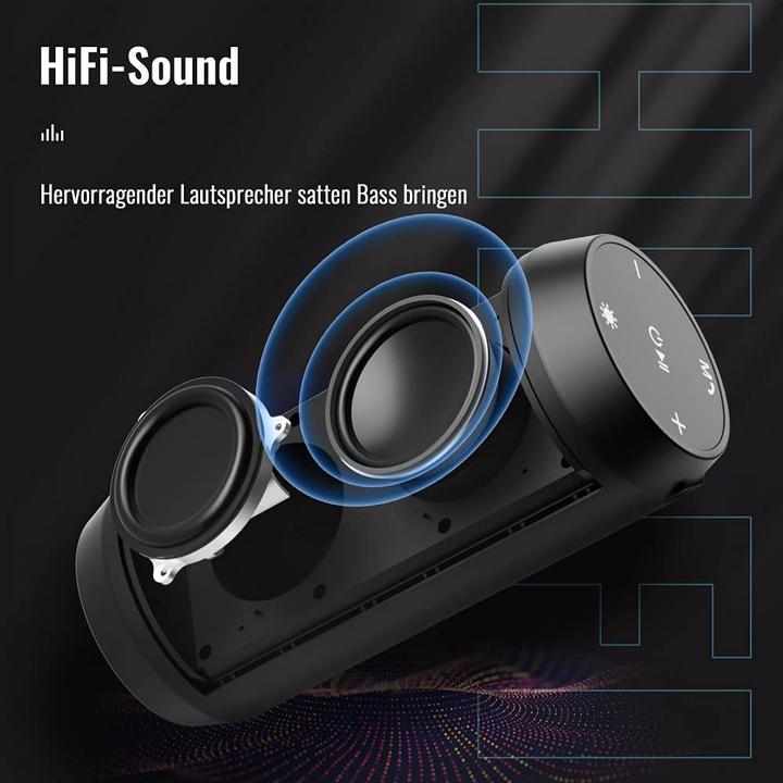 Actual product image Elehot Portable LED Music Box (14 h)