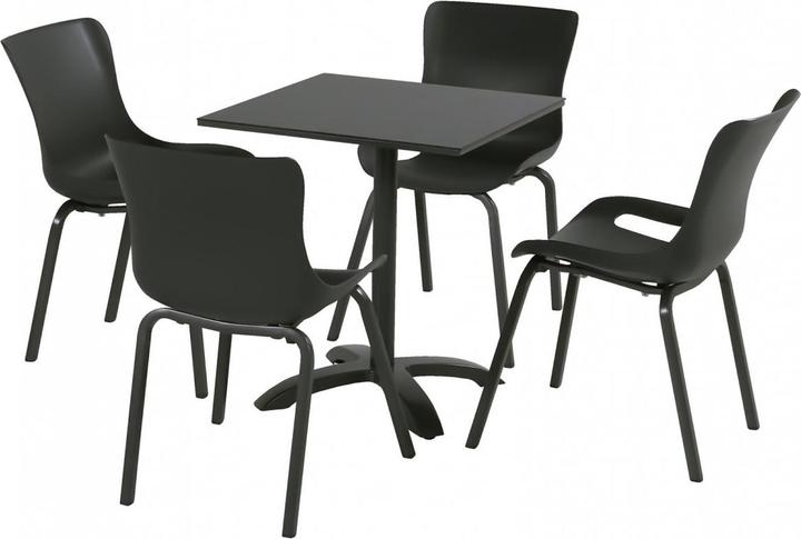 Image du produit Hartman Table de bistrot HPL Sophie Studio 68x68cm Cadre Flip Xerix, HPL Antracite (68 cm)