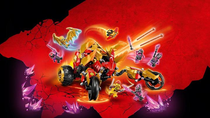 Image du produit LEGO Le raider du dragon d'or de Kai (71773, LEGO Ninjago)