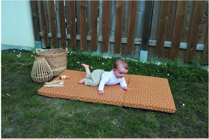 Actual product image Candide Foldable travel cot mattress