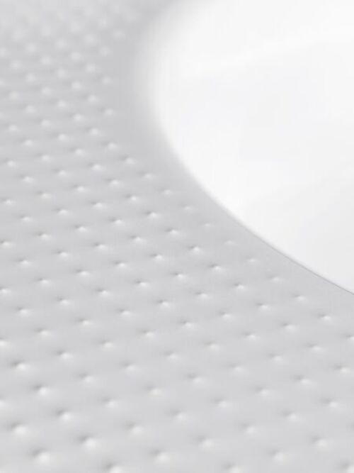 Immagine prodotto Laufen Lavabo da incasso VAL v ob con troppopieno senza foro per rubinetto bianco LCC (360 mm, 550 mm)