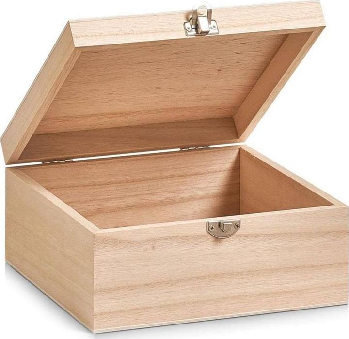 Image du produit Zeller Present Boîte de rangement (20 x 20 x 9,5 cm, 3.80 l)