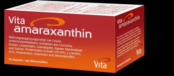 Produktbild Vita Amaraxanthin DTX (90 Stück, Kapseln, 296 g)