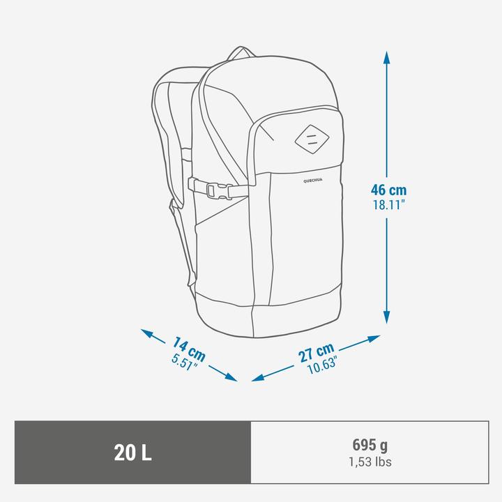Immagine prodotto Quechua NH ARPENAZ 500 (20 l)
