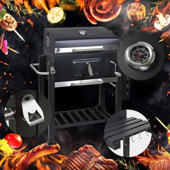 Produktbild Wiltec BBQ Grillwagen (60 cm)