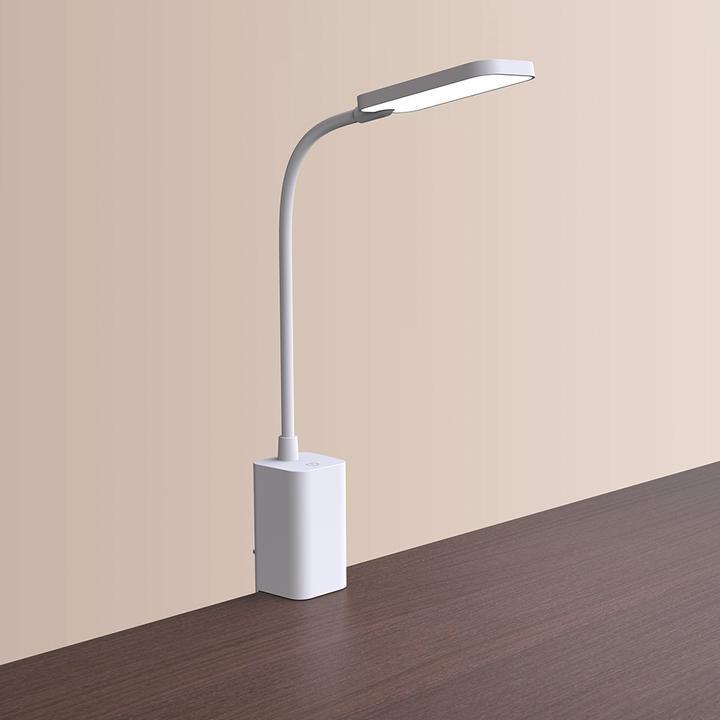 Produktbild Forever Light LED-Schreibtischlampe 6W mit Clip PURE FLB-10 KIRSTEN weiss