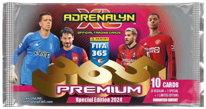 Produktbild Panini FIFA 365 2024 Adrenalyn XL Premium Pack With 10 Cards (6 Regular, 3 Special, 1 Limited Cards) (Multilingual)