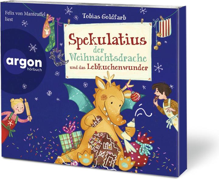 Produktbild Spekulatius der Weihnachtsdrache und das Lebkuchenwunder (Tobias, Goldfarb, Deutsch)