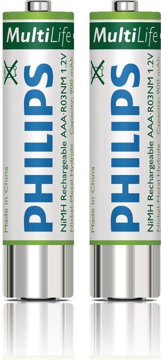 Produktbild Philips LFH9154 2x AAA (1.000 mAh) (2 Stk., AAA, 900 mAh)