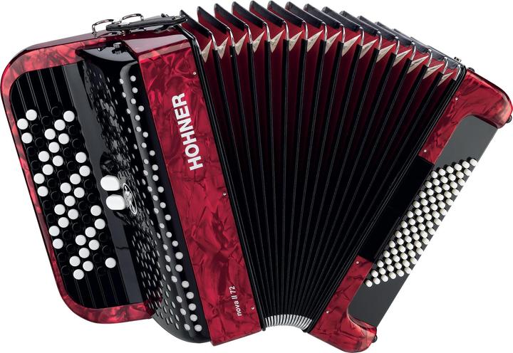 Actual product image Hohner Accordion Nova II 72 (Piano accordion)