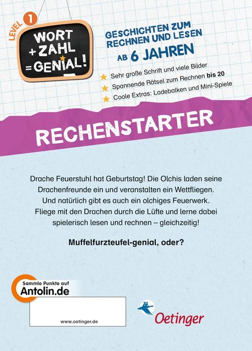 Image du produit Wort + Zahl Olchis Drachenfest (Allemand, Erhard Dietl, 2023)
