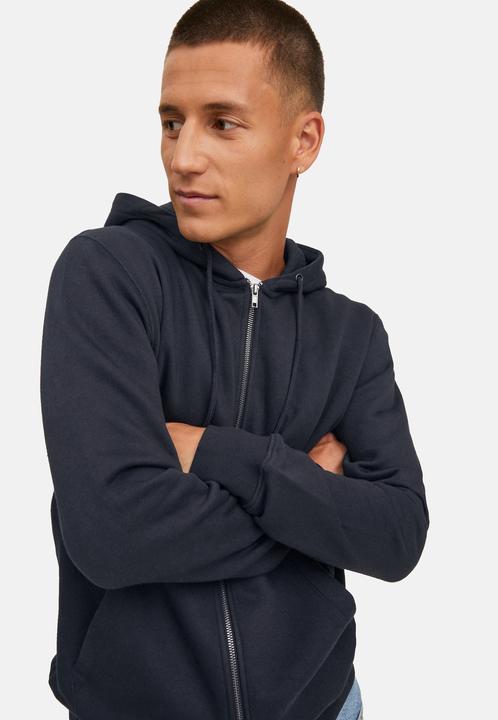 Actual product image Jack & Jones Star Basic Zip Hoodie (S)