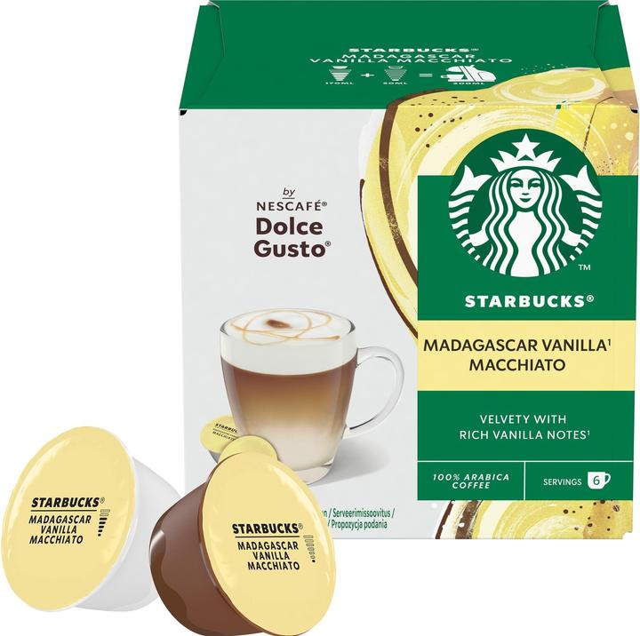 Image du produit Starbucks Vanilla Macchiato by Nescafé Dolce Gusto (6 x Port.)