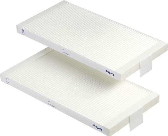 Image du produit Stiebel Eltron 2 tapis filtrants FMK F7-2 ZUL pour le système de ventilation LWZ 5 S Smart (filtre F7 : filtre