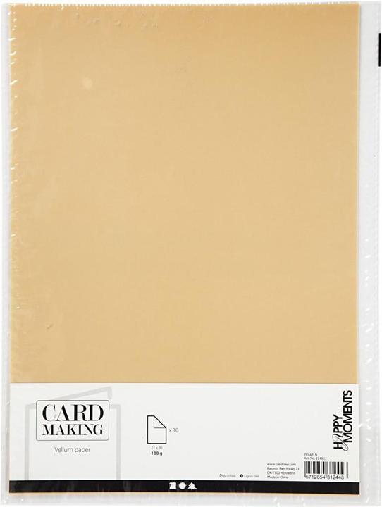 Immagine prodotto Creativ Company Carta pergamena A4 naturale (100 g/m², 10 x)