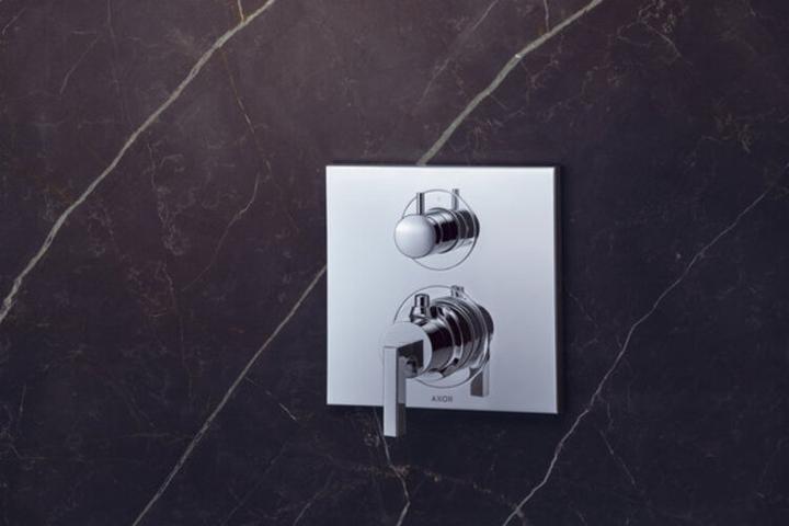 Produktbild Axor Citterio Thermostat Unterputz mit Ab-/Umstellventil, Hebelgriffe, 2 Verbraucher