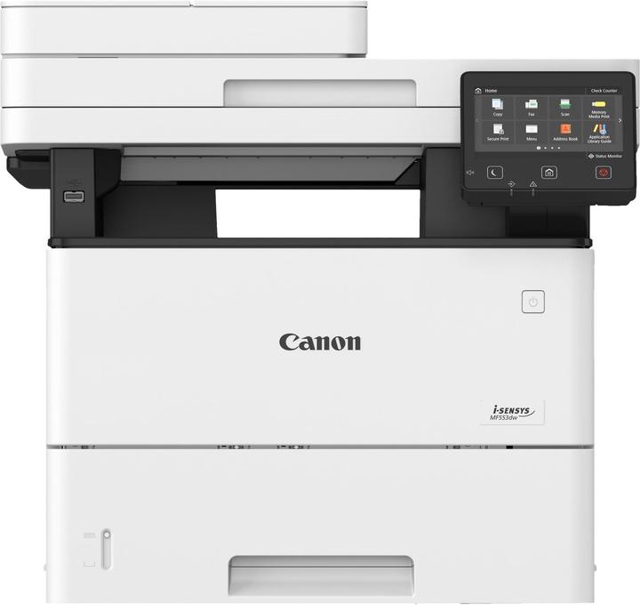 Actual product image Canon i-SENSYS MF553DW Laser DPI per minute WLAN (Laser, Black and white)