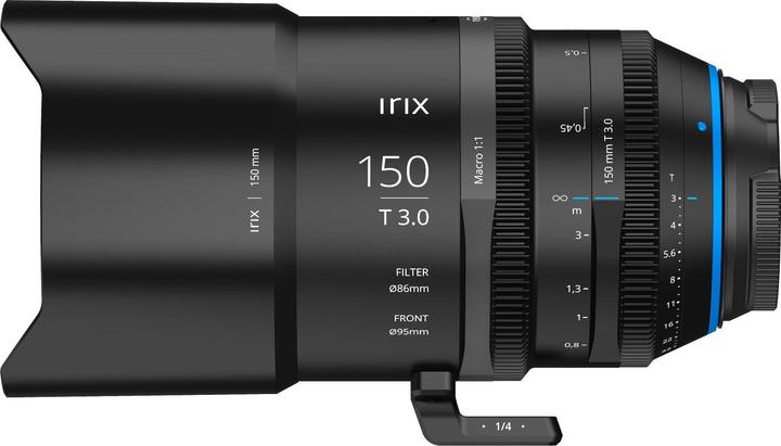 Actual product image Irix Fixed focal length 150 mm T3.0 Macro Cine (metric) (L-Mount, Micro Four Thirds, full size, APS-C / DX)