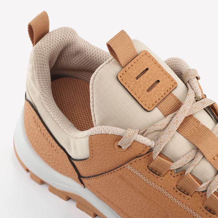 Immagine prodotto Quechua Scarpe da trekking per bambini taglia 35-38 basse e stringate - NH500 marrone (35)