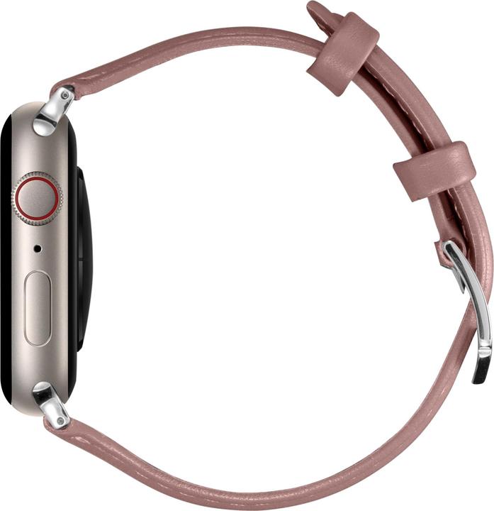 Produktbild Spigen Kajuk Apple Watch Leather Strap 4/5/6/7/8 / SE 40/41 mm Pink (40 mm, 41 mm, Genuine Leather, Apple Watch Series 4, Apple Watch Series 5, Apple Watch Series 6, Apple Watch Series 7, Apple Watch Series 8, Apple Watch Series 9, Apple Watch SE)