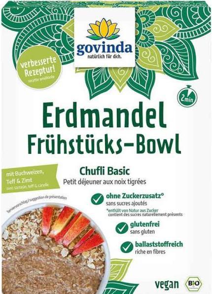 Image du produit Chufli Basic Breakfast Bowl aux amandes de terre 500 g (500 g)