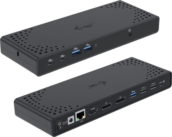Produktbild i-tec USB-C Triple Display Docking (USB-C, 7 Ports)