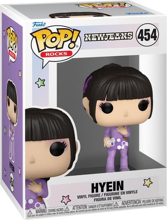Actual product image Funko New Jeans POP! Rocks Vinyl Figur Hyein 9 cm