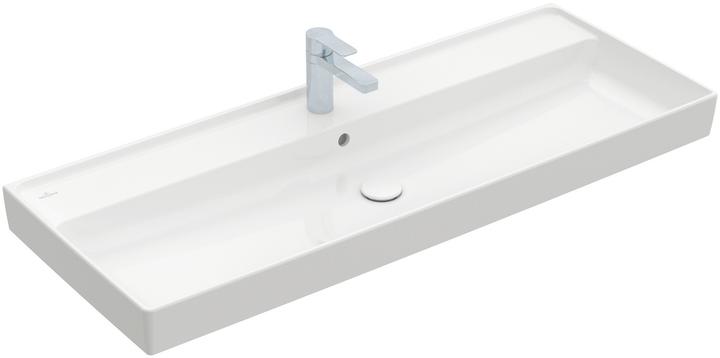 Villeroy & Boch V&B Schrankwaschtisch COLLARO 1200x470mm m ÜL f 3-Loch-Armatur we C+ (470 mm, 1200 mm)
