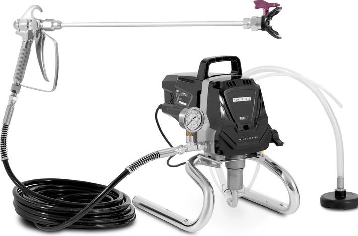 Farbsprühsystem Wandfarbe Farbsprühgerät Farbspritzgerät 1010 W Schlauch 10 m