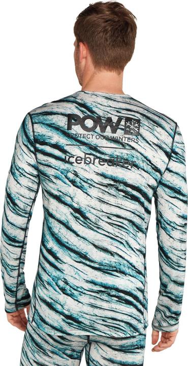 Actual product image Icebreaker Merino 200 Oasis L/S Crewe POW (XL)