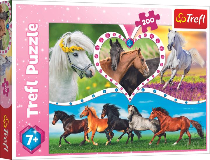 Immagine prodotto Ravensburger Puzzle di bellissimi cavalli (200 pezzi)