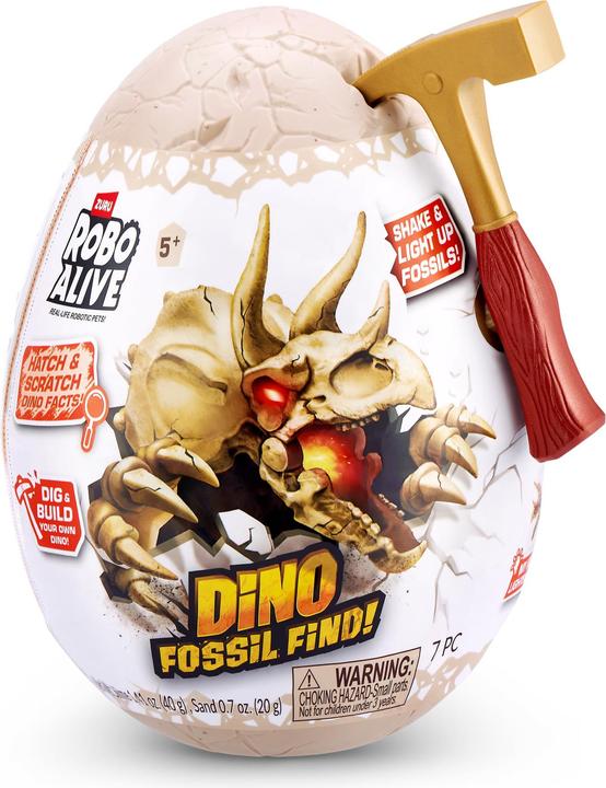 Image du produit Zuru ROBO ALIVE Dino Fossil Find Mini Surprise Egg ass.