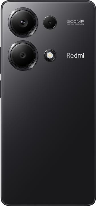 Actual product image Xiaomi Redmi Note 13 Pro (256 GB, Midnight Black, 6.67", Dual SIM, 200 Mpx, 4G)